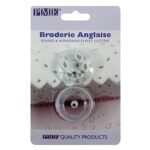Broderie Cutters - Round & Horseshoe Eyelet Set of 2