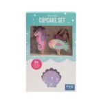 Cupcake Set - Mermaid (24 Cases and Toppers)