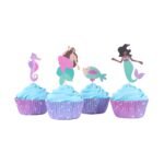 Cupcake Set - Mermaid (24 Cases and Toppers) - Image 2