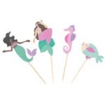 Cupcake Set - Mermaid (24 Cases and Toppers) - Image 5