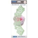 Cupcake Wrappers - Floral Light Green Pk/12