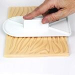 Impression Mat - Bold Zebra Design (150 x 305mm / 6 x 12") - Image 3