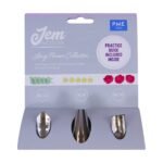 Jem Nozzles Set - Large Flowers Collection, Pack of 3