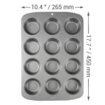 Non Stick - 12 Cup Muffin Pan - Image 2