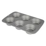 Non Stick - 6 Cup Large Muffin Pan - Image 5