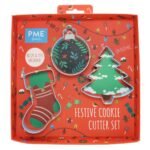 Festive Cookie Cutter Set of 3