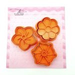 THECAKE 3D Flowers 2 Stamp Cutter Kit