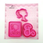 THECAKE 3D Barbie Doll Stamp Cutting Kit